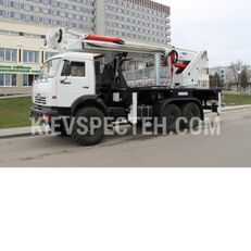 neue KamAZ 43118 ПМС-3522 Arbeitsbühne-LKW