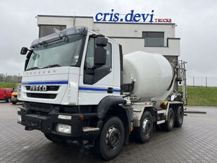 Stetter  auf Chassis IVECO 340T41 Trakker 8x4 Stetter 9 cbm Betonfahrmischer