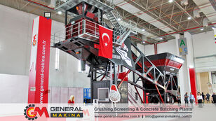 neue General Makina Mobile Concrete Batching Plant  Betonmischanlage