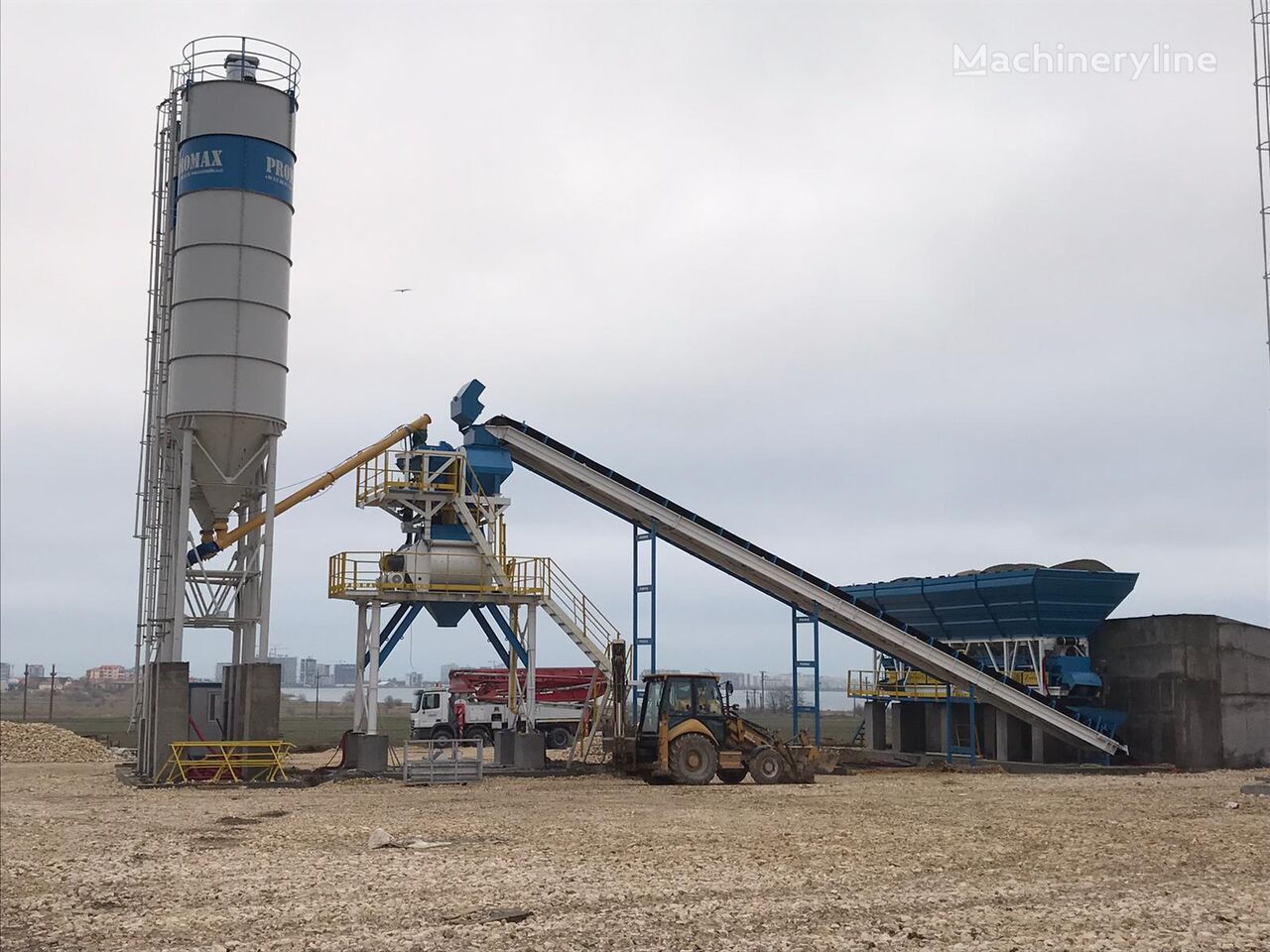 Promax Centrale à béton STATIONNAIRE S100-TWN (100m³ / h) Betonmischanlage