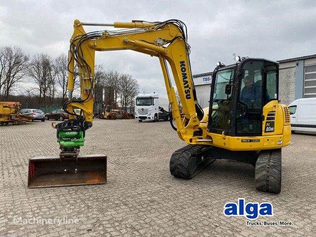 Komatsu PC80MR-5, Hydr. S.W.S., Tilttotator, Neuwertig Minibagger