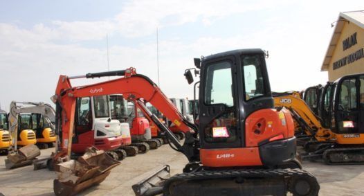 Kubota  U 48 minikotró Minibagger