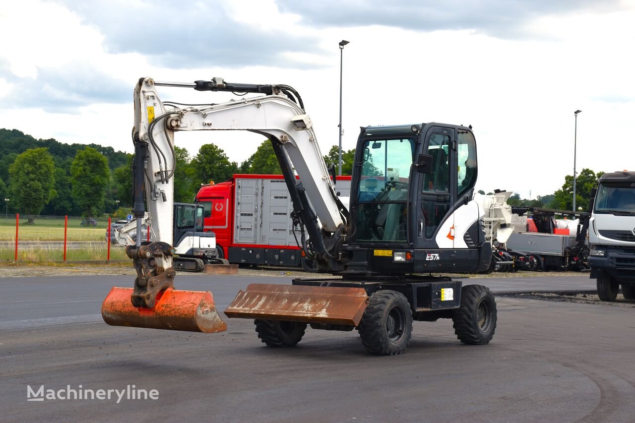 Bobcat E57W * Minibagger * 4x4 * Top Zustand! Mobilbagger