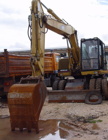 Caterpillar 312 Mobilbagger