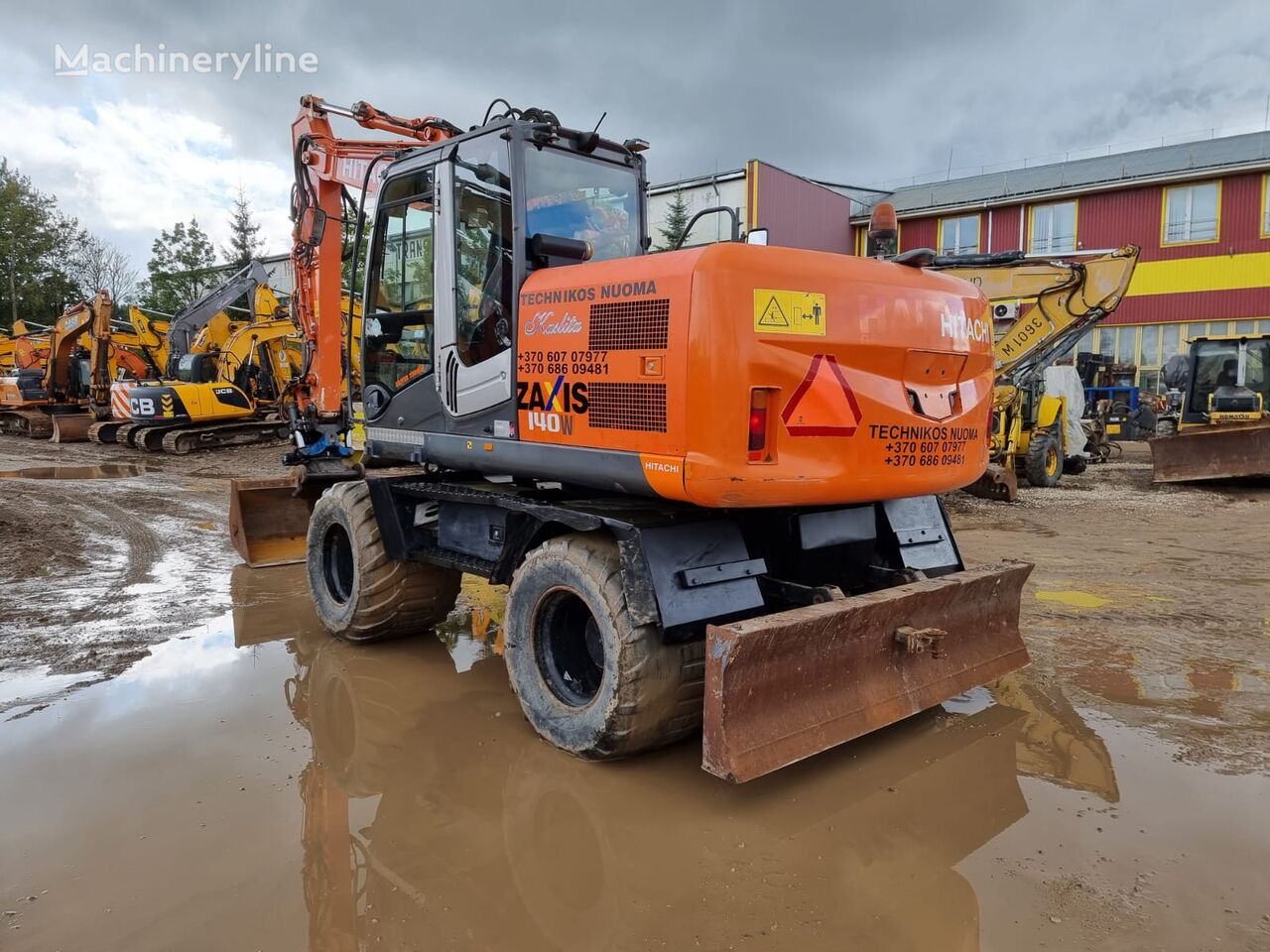 Hitachi ZX140W-3 Mobilbagger