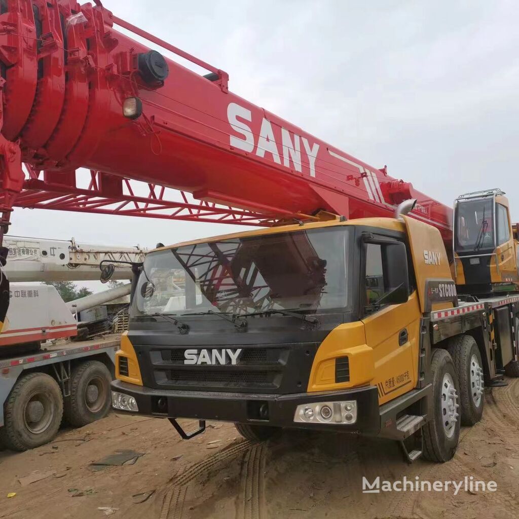 Sany Hot sale used Sany hydraulic crane STC750 STC800 STC1000 75 tons Mobilkran