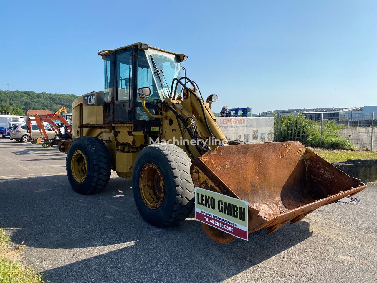 Caterpillar 924H Zentralschmieranlage Radlader