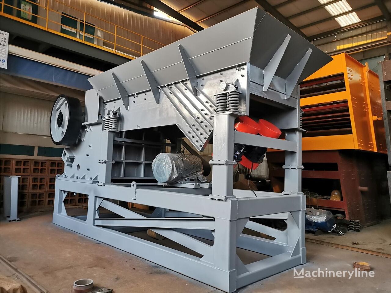 Kinglink PEX500X1500 Skid frame mounted jaw crusher for Concrete Plant Backenbrecher