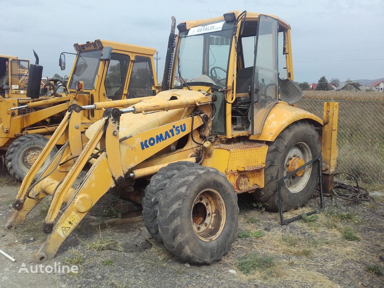 Komatsu cutie viteza si punti Getriebe für Komatsu WB 93R Baggerlader