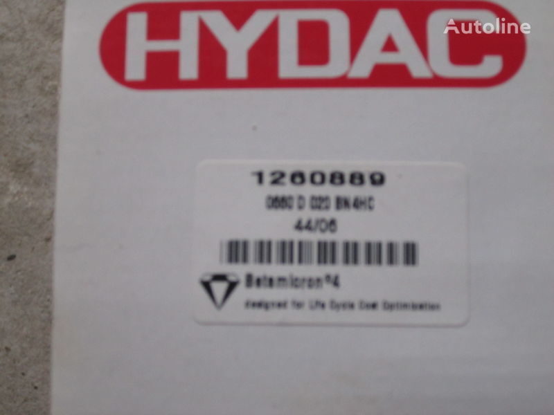 Hydac 1260889 Nimechchyna Hydac 1260889 Hydraulikfilter für Bagger